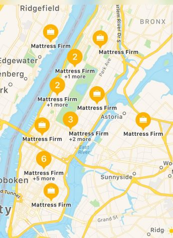 mattress firm near me map