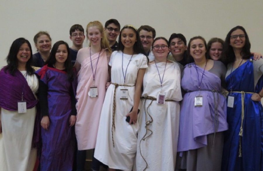 Hoban’s Junior Classical League (JCL) state convention