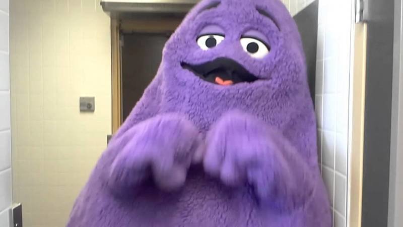 Mcdonalds Original Grimace