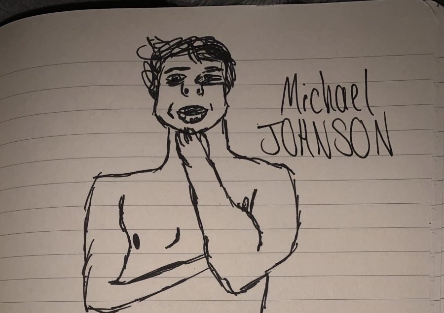 A portrait of the Visor's own Michael Johnson