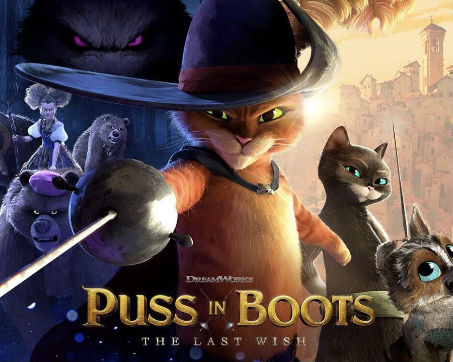 Puss in Boots movie poster.