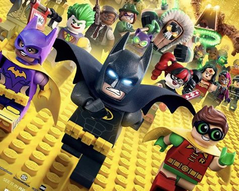 Movie poster for The Lego Batman.
