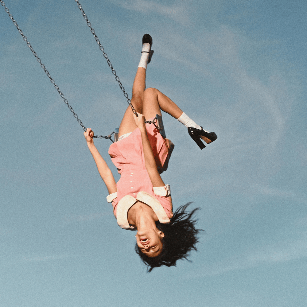 Olivia Rodrigo's album cover for "you seem pretty sad for a girl so in love" breaks from her pattern of purple. IMAGE COURTESY OF GENIUS.COM